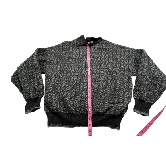 MAGLIFICIO Men Merino Wool Pullover Sweater Sz M Gray Long Sleeve Italy 46-19 - Picture 11 of 16